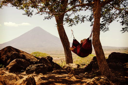 image of a serene landscape encouraging mindfulness