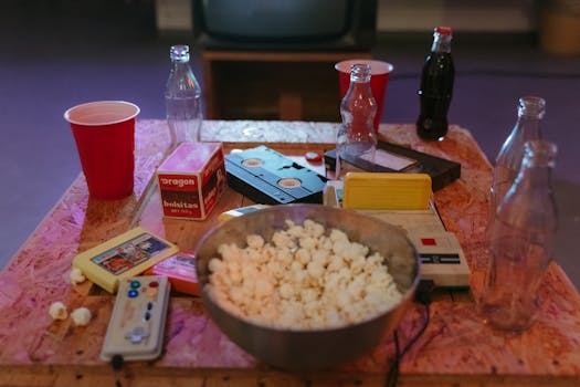 a family enjoying a tech-free game night