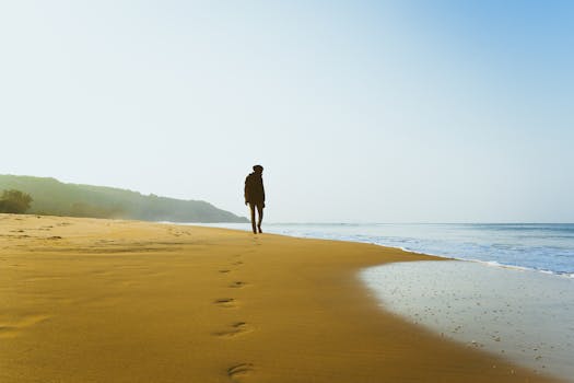 calm nature scene representing mental peace