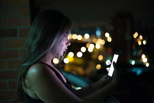 person enjoying outdoor time instead of scrolling on social media