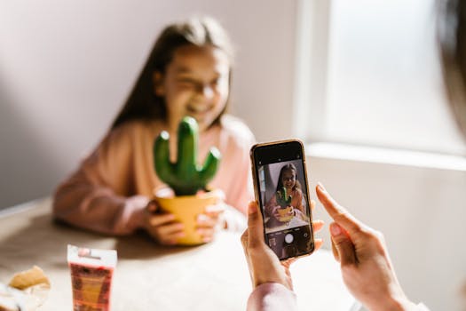 mindful tech usage with family