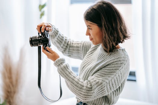 Focused young professional enjoying a tech-free moment