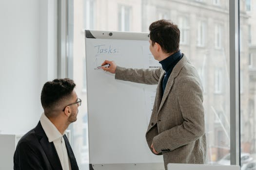 young professionals working in a busy office