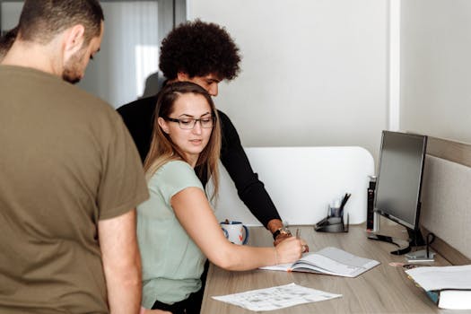 happy young professional enjoying downtime